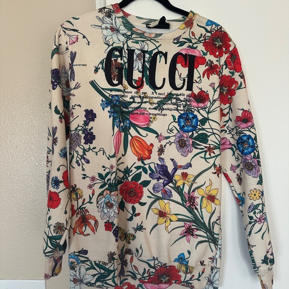Gucci Tops - Gucci Multicolor Floral Print Top